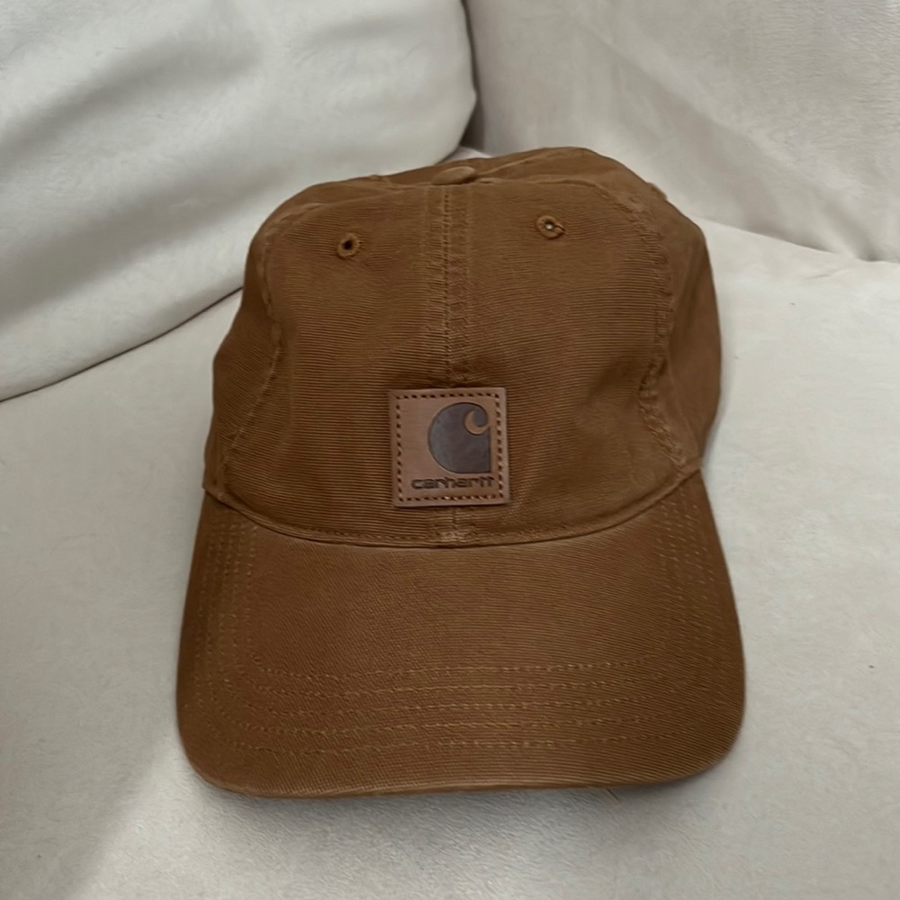Brown carthartt hat